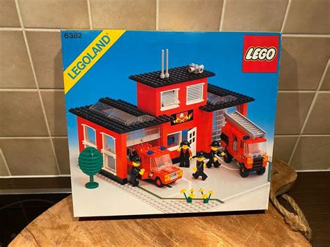 old lego fire station|lego fire station vintage 1986.